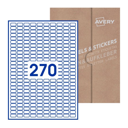 Etichette adesive 70x25,4 Bianche, con bordino di sicurezza 
