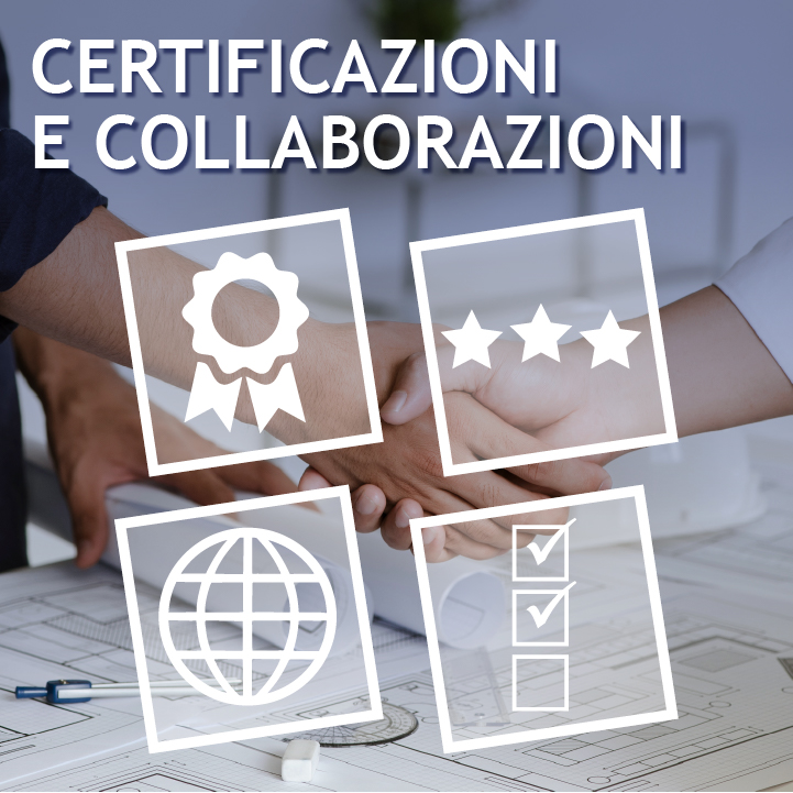illustrazione che mostra tutti i loghi delle certificazioni di Avery