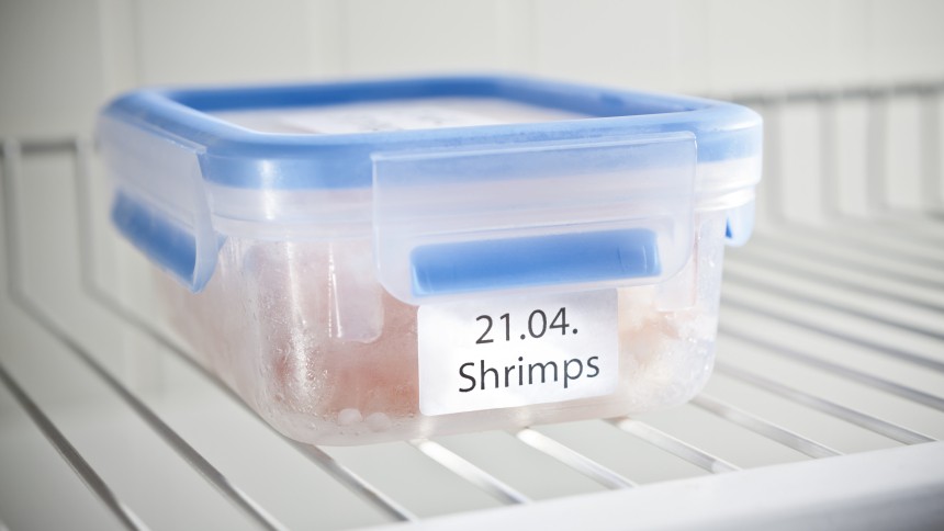 etichette per freezer