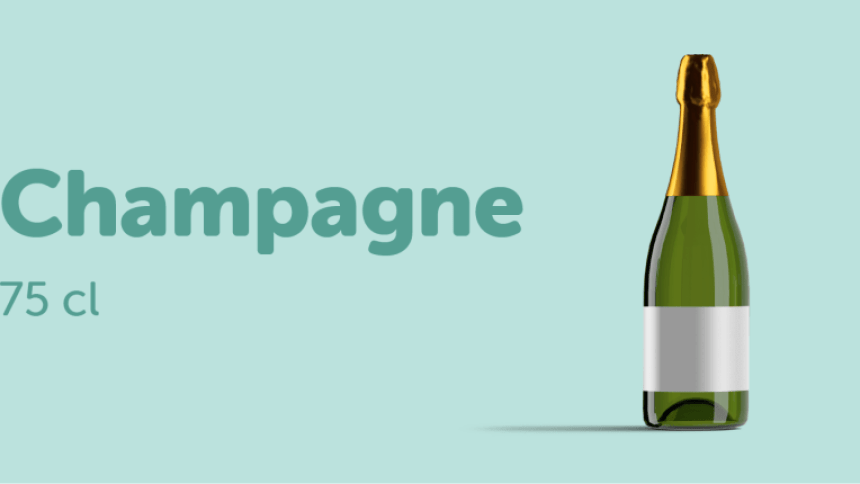Dimensioni dell'etichetta consigliate per le bottiglie di vino