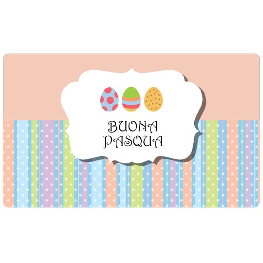 Etichette Pasqua uova buona Pasqua