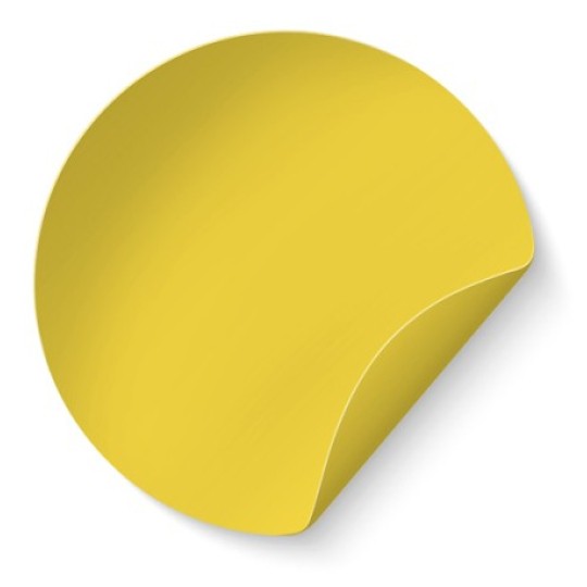 Etichette in carta gialla