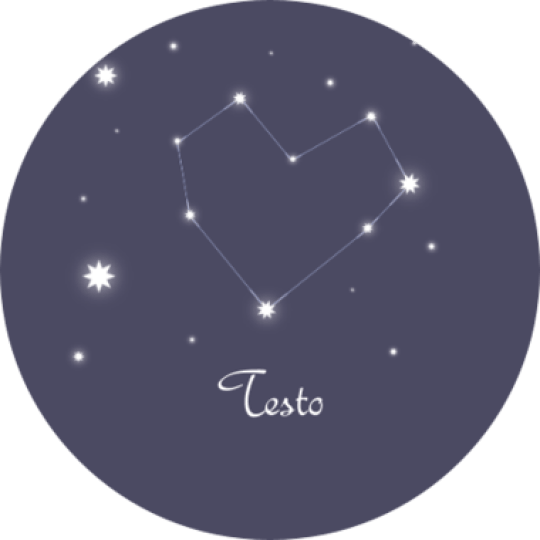 Etichette matrimonio con stelle