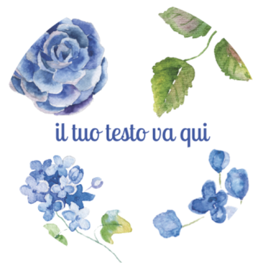 Etichette matrimonio ortensia