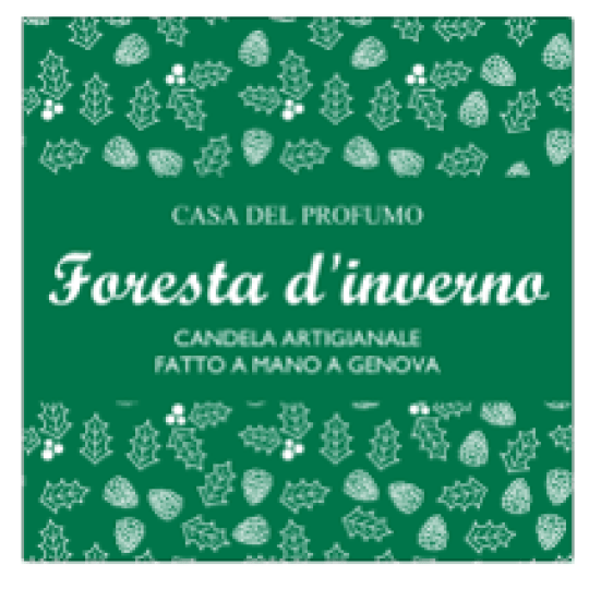 Etichette per candele tema foresta