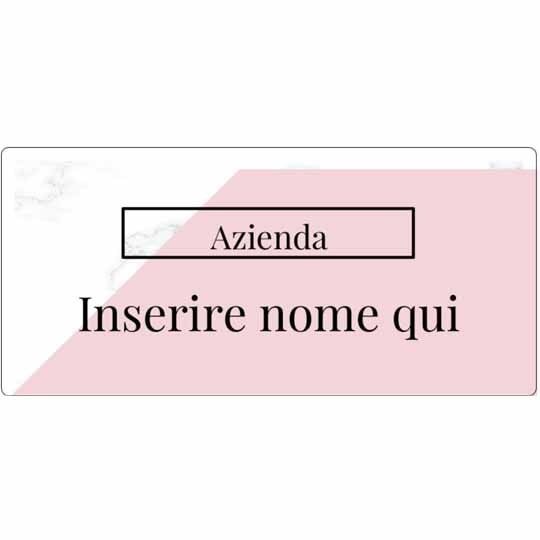 modello di grafica per stampare un badge con il programma crea e stampa