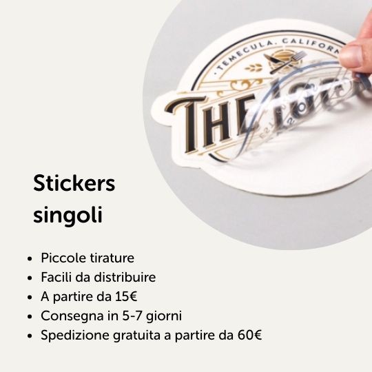 Etichette termo adesive rettangolari personalizzate con logo testo o