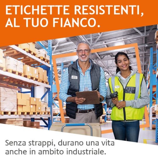illustrazione due persone che lavorano all'interno di un magazzino
