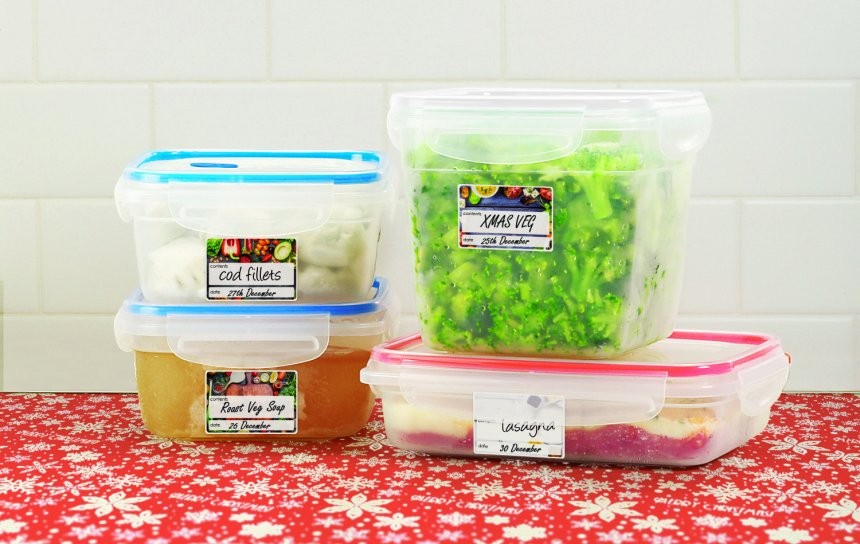 Etichette per freezer