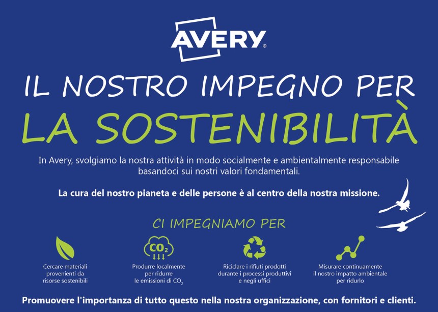 sostenibilita avery