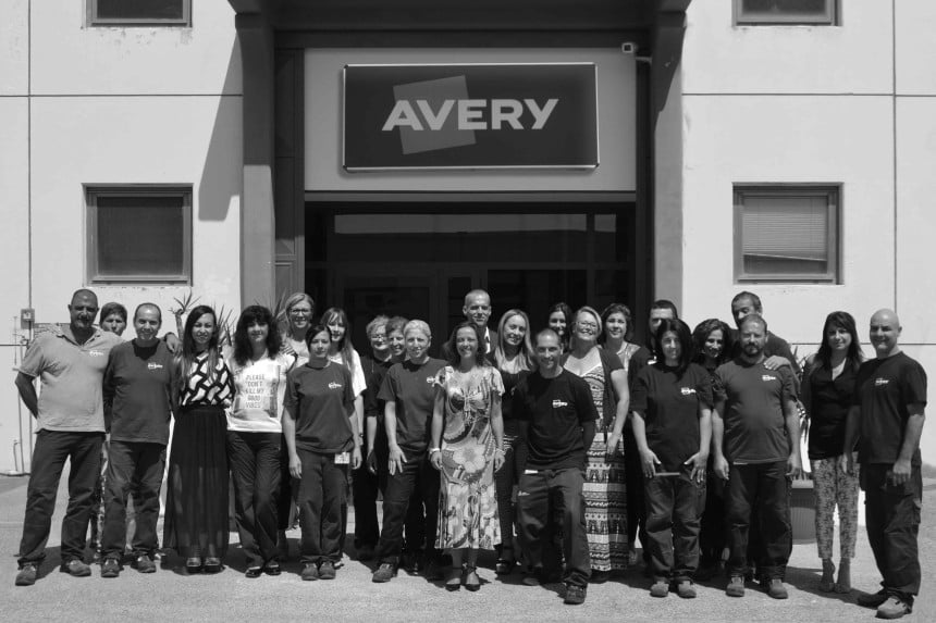 personale dipendente di Avery