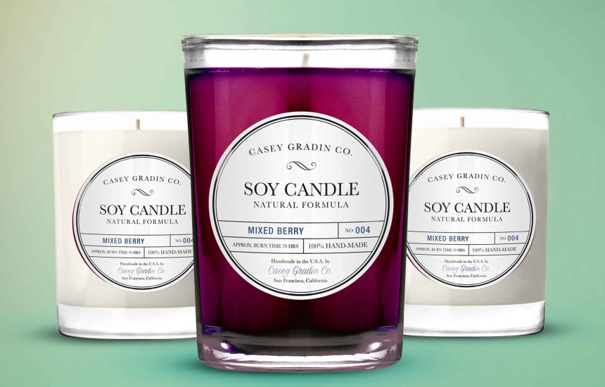 carta adesiva per candele