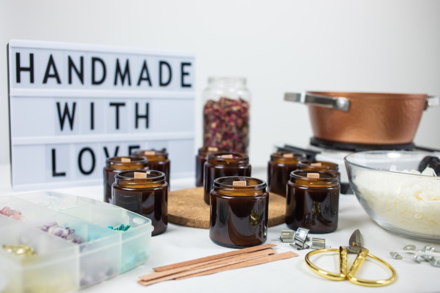 come realizzare candele fatte in casa