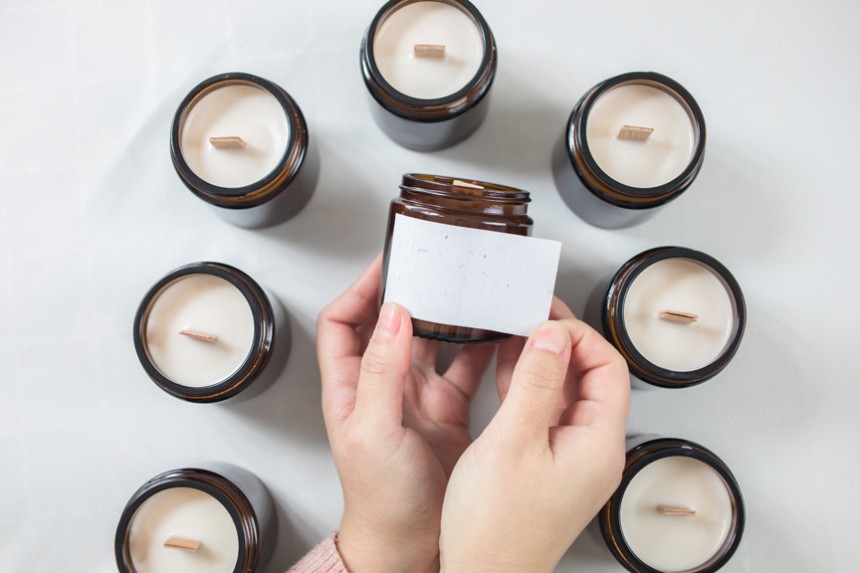 stoppini per candele artigianali