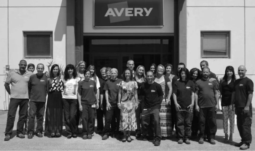 personale dipendente di Avery