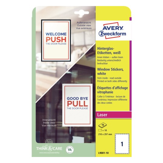 Adesivi per finestre stampabili L9001-10