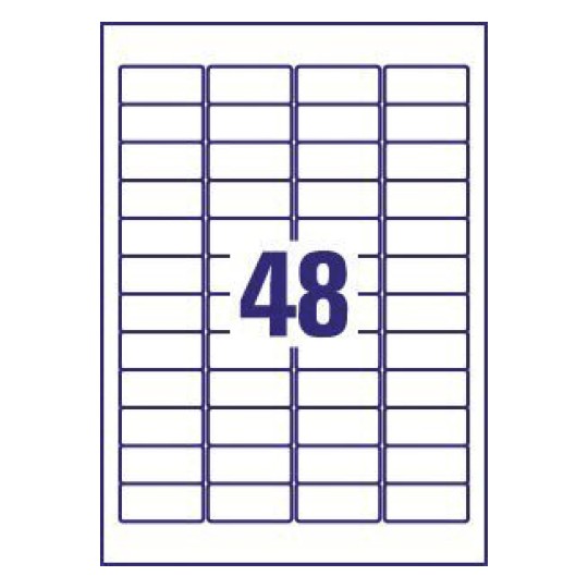 Etichette adesive super aderenti L6140-20 45,7 x 25,4 mm