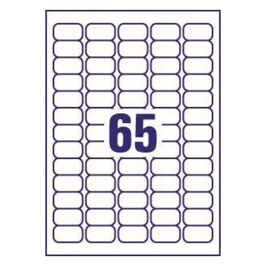 colore: Bianco Avery J8651-15 Confezione da 975 mini etichette adesive bianche 38,1 x 21,2 mm a getto dinchiostro Avery