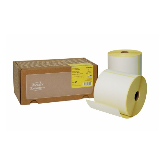 Etichette in rotolo a trasferimento termico diretto TD8050-25 Contenuto: 950 Etichette / 2 Rotolo