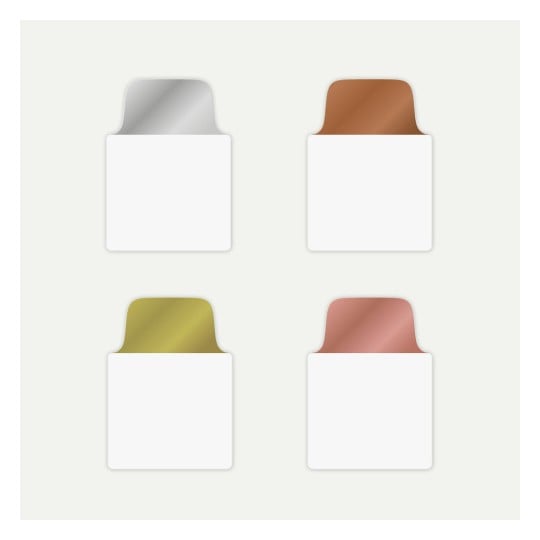Indici segna pagina adesivi 74785 25,4 x 38,1 mm