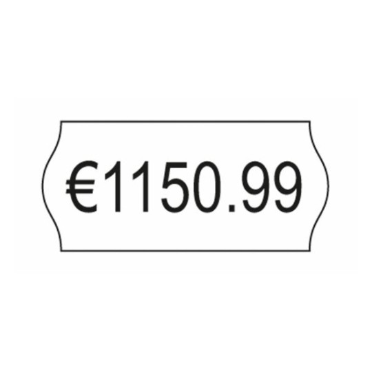 Etichette per prezzatrici a 1 linea PLP1226 26 x 12 mm