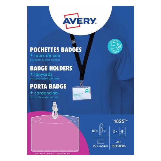 KIT Porta badge trasparenti 4825