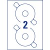 Etichette per CD L6043-25 Ø 117 mm