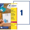 Etichette adesive in carta coprente BlockOUT™ L4610-25 Contenuto: 25 Etichette / 25 Pagina