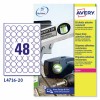 Etichette adesive in poliestere bianco L4716-20 Contenuto: 800 Etichette / 20 Foglio