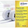 Etichette per prezzatrici a 1 linea PLR1226