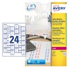 Etichette adesive per cavi L7950-20 Contenuto: 480 Etichette / 20 Foglio