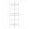 Divisori trasparenti colorati con tavola dei contenuti stampabile 05614501 210 x 297 mm