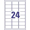 Etichette adesive in poliestere bianco L4773REV-20 63,5 x 33,9 mm
