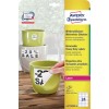 Etichette adesive in poliestere bianco L4773REV-20