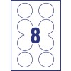 Etichette adesive rimovibili L4852REV-25 Ø 63,5 mm
