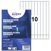 Braccialetti identificativi in Tyvek® TYVGN-50 Contenuto: 500 Bracelets / 50 Fogli