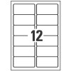 Etichette adesive in poliestere bianco L4776-20 99,1 x 42,3 mm