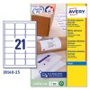 Etichette adesive in carta J8160-25 Contenuto: 525 Etichette / 25 Foglio