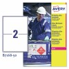 Etichette adesive in Teslin  B7168-50 Contenuto: 100 Etichette / 50 Foglio