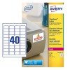 Etichette adesive super aderenti L6140-20 Contenuto: 800 Etichette / 20 Foglio
