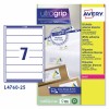 Etichette adesive per raccoglitori L4760-25 Contenuto: 175 Etichette / 25 Foglio
