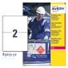 Etichette adesive in Teslin  B3655-50 Contenuto: 100 Etichette / 50 Foglio