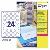 Etichette adesive trasparenti lucide L7780-25 Contenuto: 600 Etichette / 25 Foglio