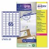 Etichette adesive in carta Ultragrip L7651-25 Contenuto: 1.625 Etichette / 25 Foglio