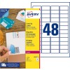 Etichette adesive in carta coprente BlockOUT™ L4614-25 Contenuto: 1.200 Etichette / 25 Pagina
