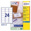 Etichette adesive in carta J8159-25 Contenuto: 600 Etichette / 25 Foglio