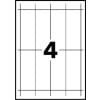 Segnaposto da tavolo in carta L4794-10 120 x 45 mm