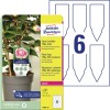 Cartellini stampabili per piante T3006-10 Contenuto: 60 Cartellini / 10 Fogli