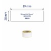 Etichette adesive in rotolo bianche AS0722370 28 x 89 mm
