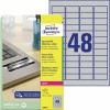 Etichette adesive in poliestere argento L6009-8 Contenuto: 384 Etichette / 8 Foglio